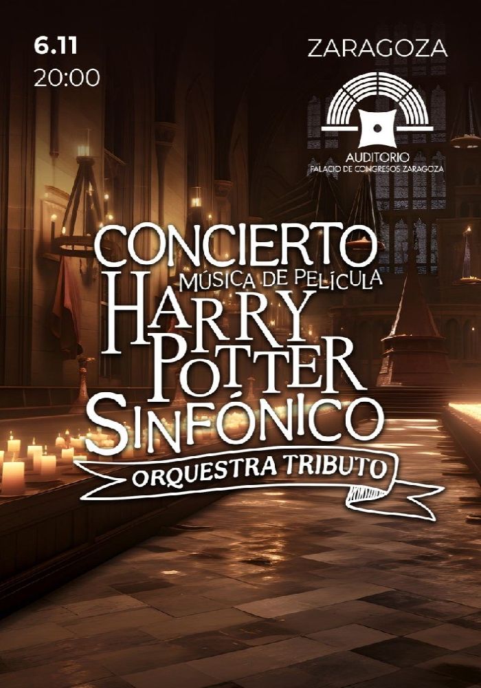 Concierto Musica de Película Harry Potter Siñfónico Orquestra Tributo